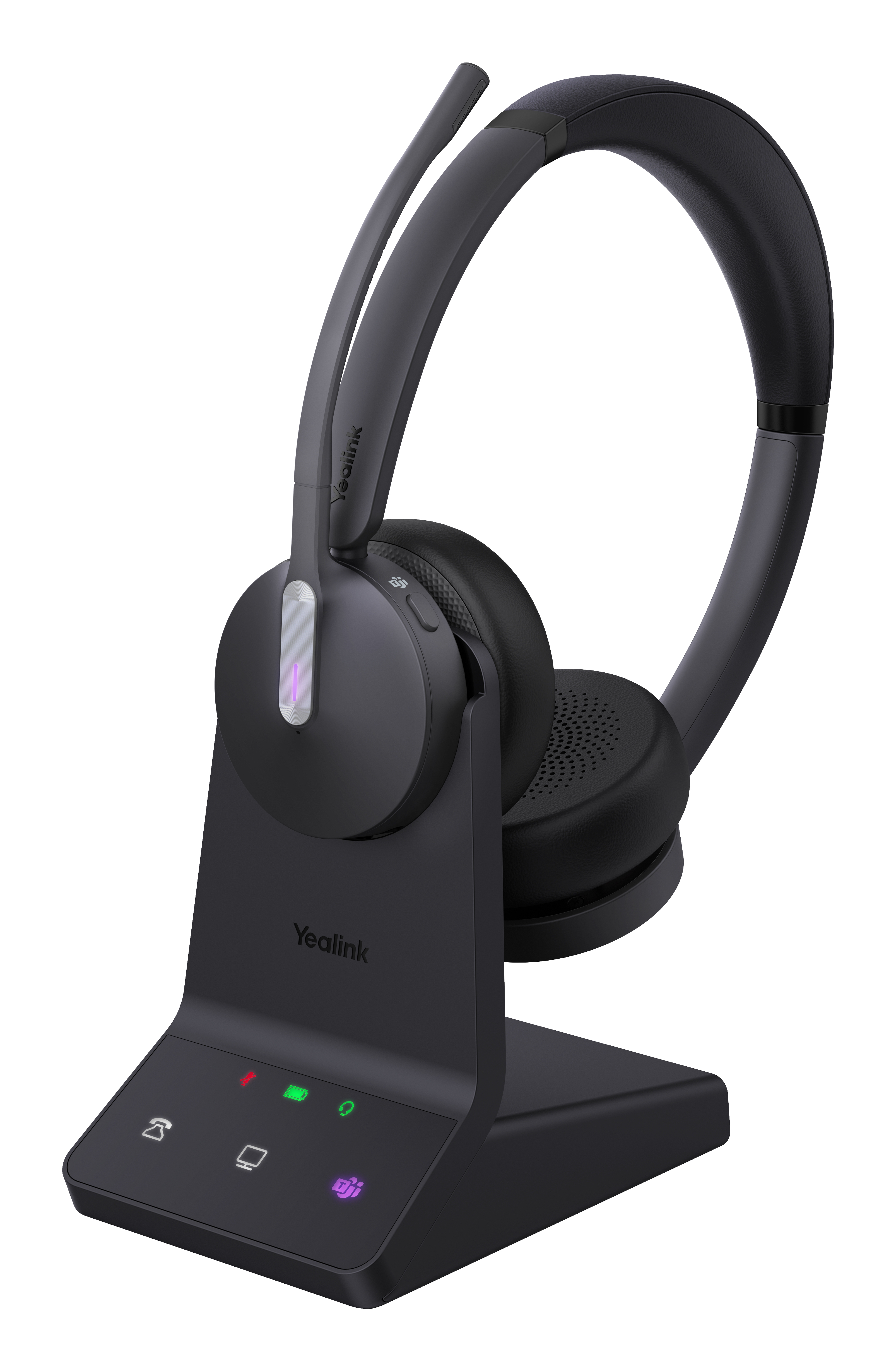 Yealink WH64 Dual Teams Headset display experience