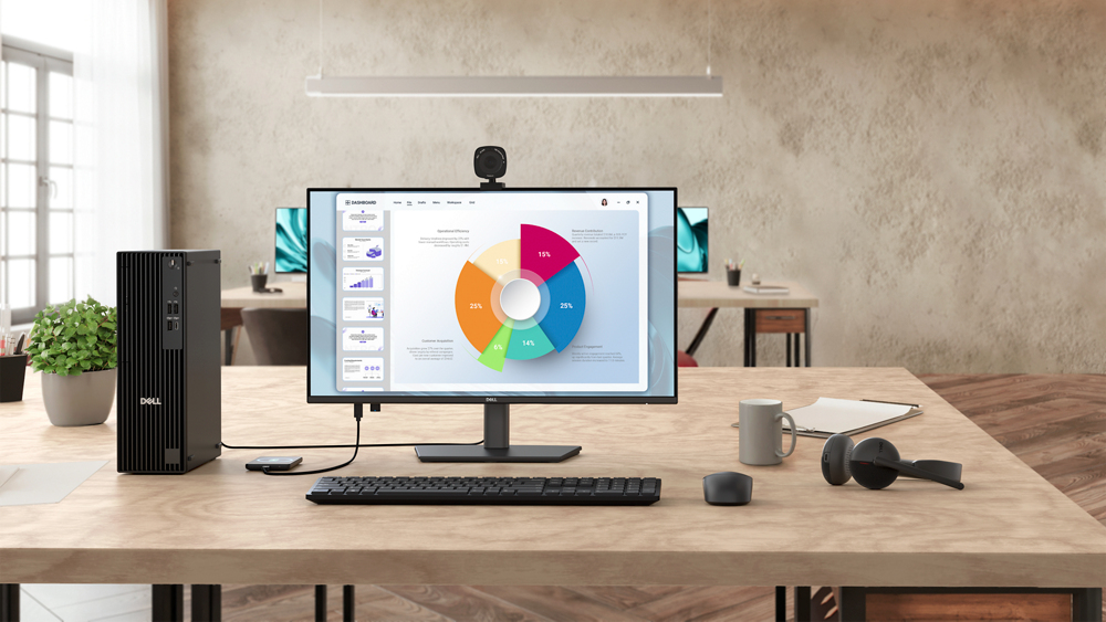 Dell Pro P P2426H computer monitor connect to productivity