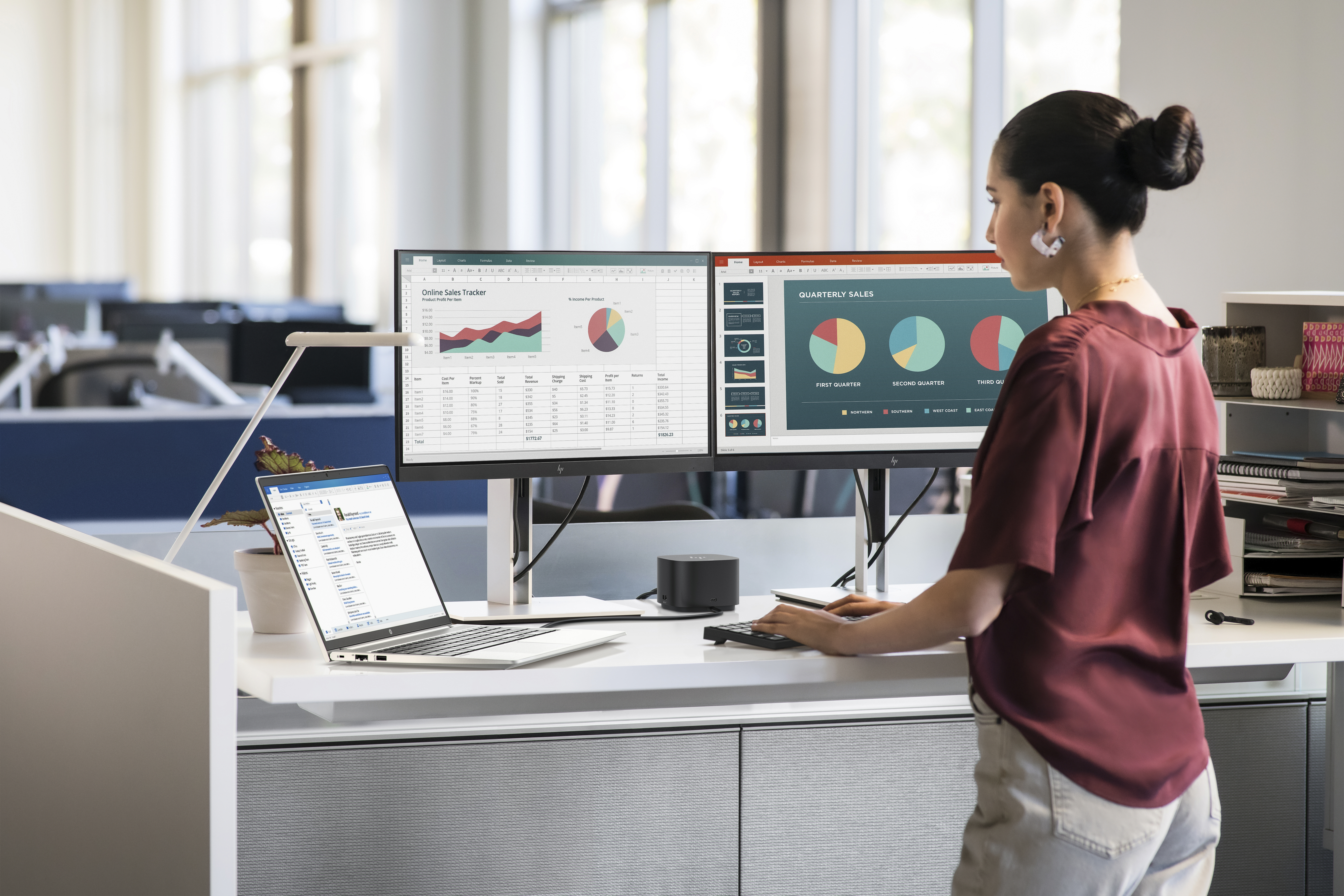 HP Thunderbolt Dock 280W G4 w/Combo Cable design and build