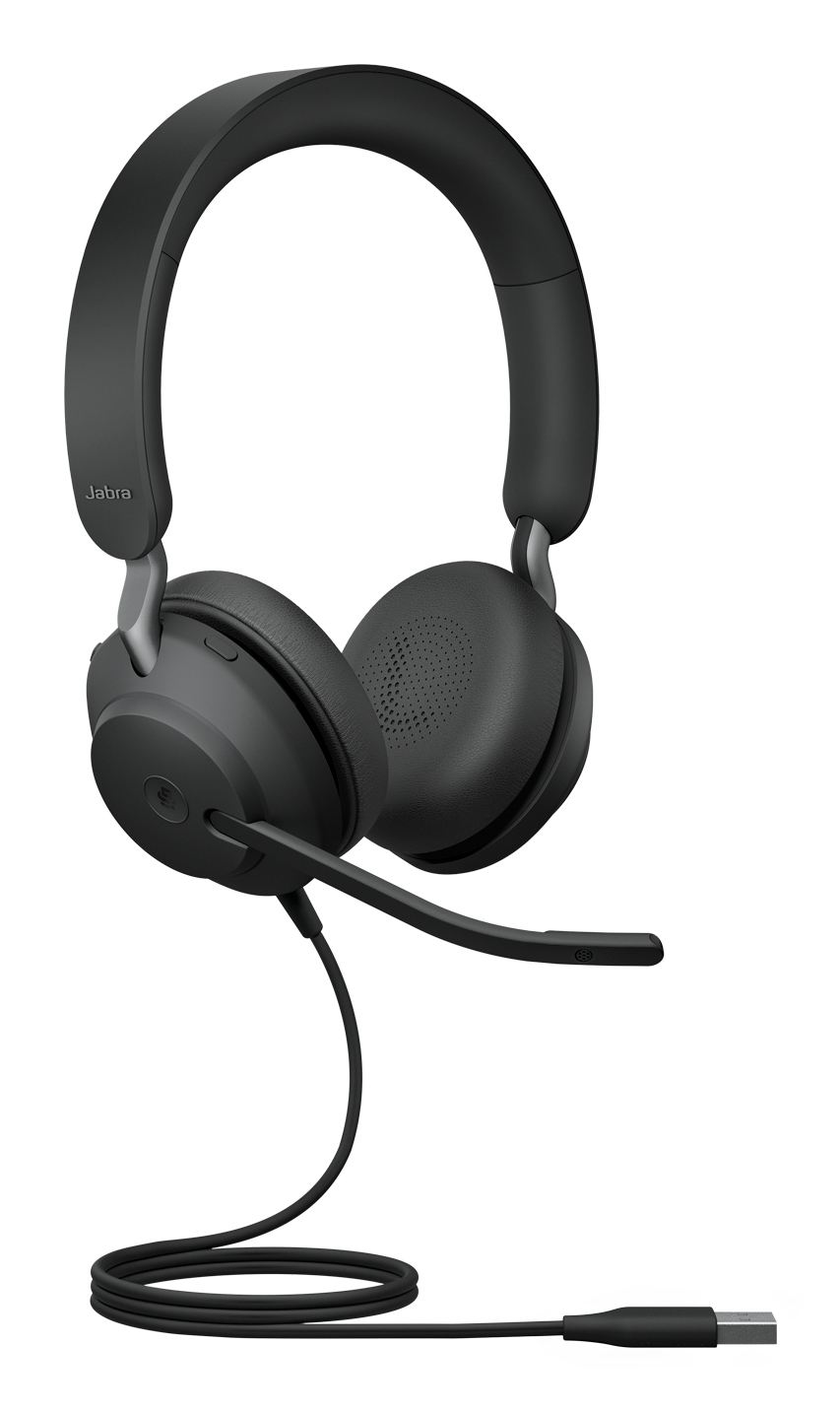 Jabra Evolve2 40 SE USB-A, MS Stereo design and build