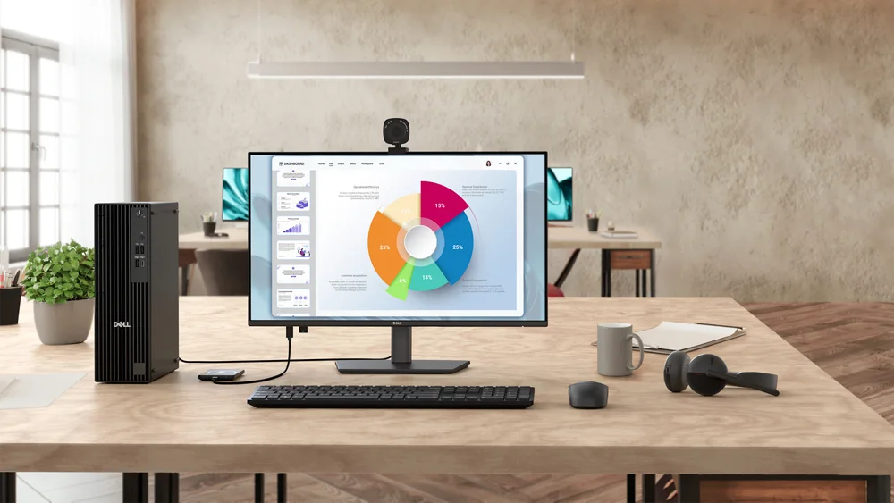 Dell Pro P P2426H computer monitor connect to productivity